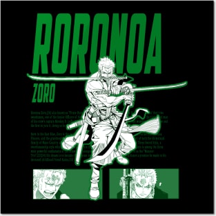 zoro Posters and Art